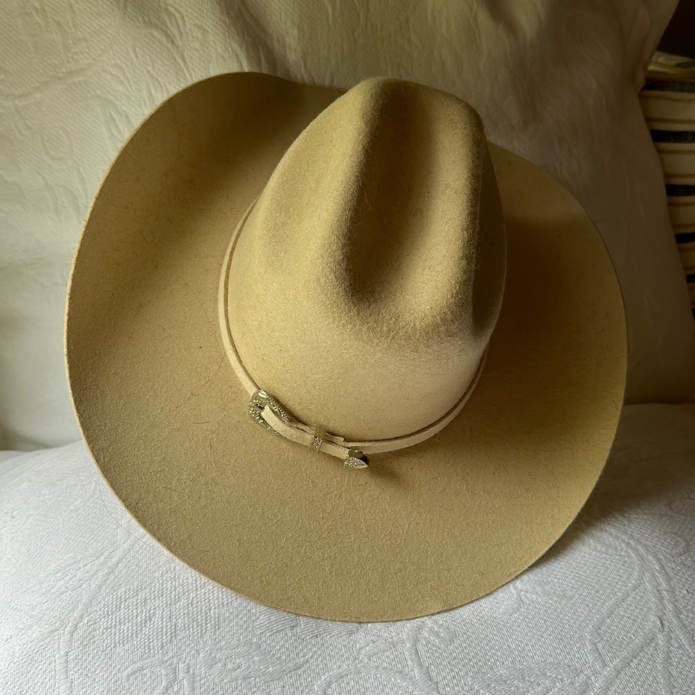 Cream Western Cowboy Hat